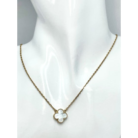 Кольє з жовтого золота 585* у стилі Van Cleef 